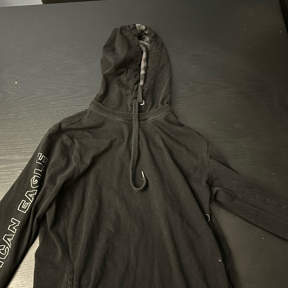 American Eagle Hooded Shirt